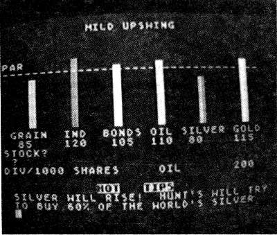 Stock Broker screen